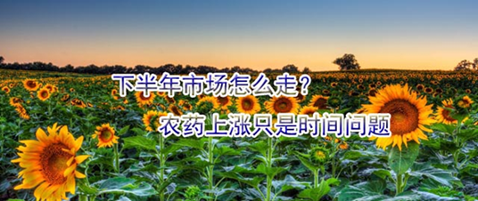 下半年市场怎么走？农药上涨只是时间问题